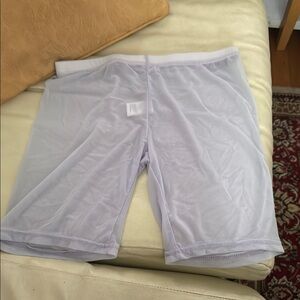 Bglittz lilac biker shorts (M/L)